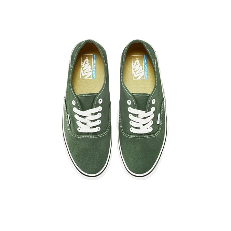 Vans Authentic Low Tops Non Slip Lightweight Skateboarding Shoes Unisex Green-3