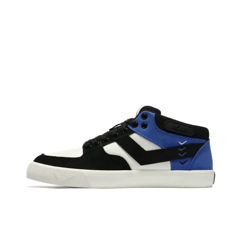 Pony Skateboard Shoes Men Low-Top Dark Blue