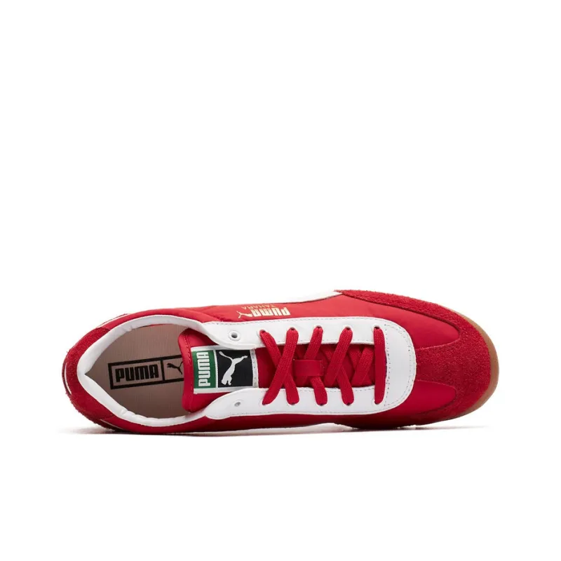PUMA Tahara Og Balance Lightweight Low-Top Skateboard Shoes Men's Red White-2