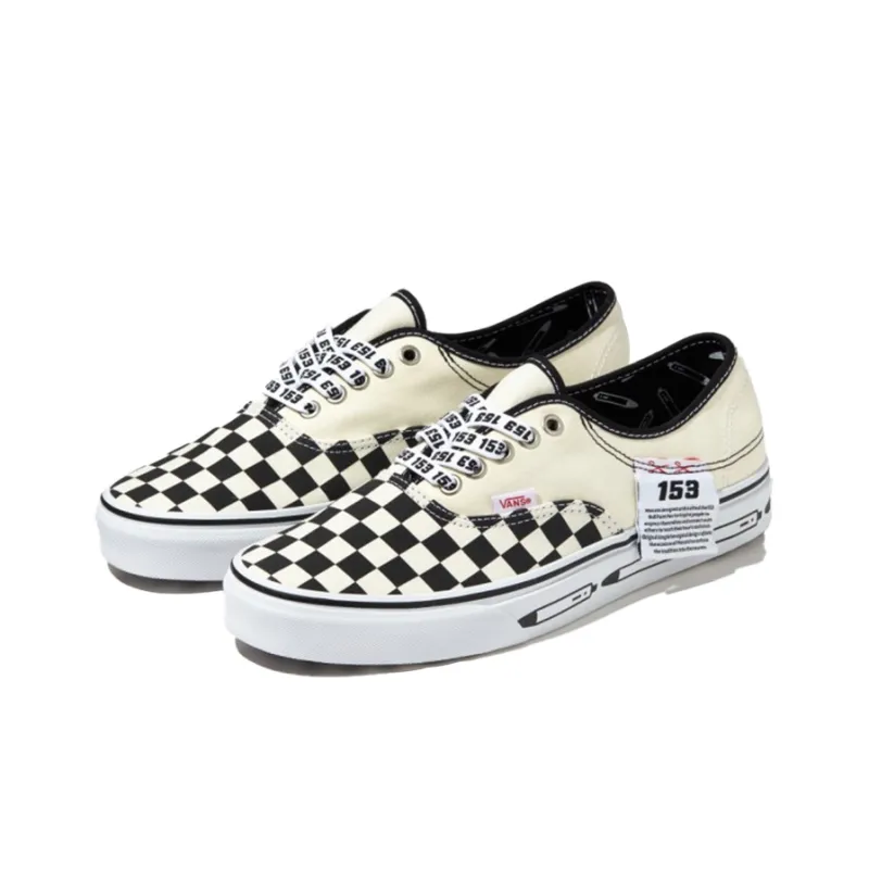 Vans Authentic Chessboard Black/White-2