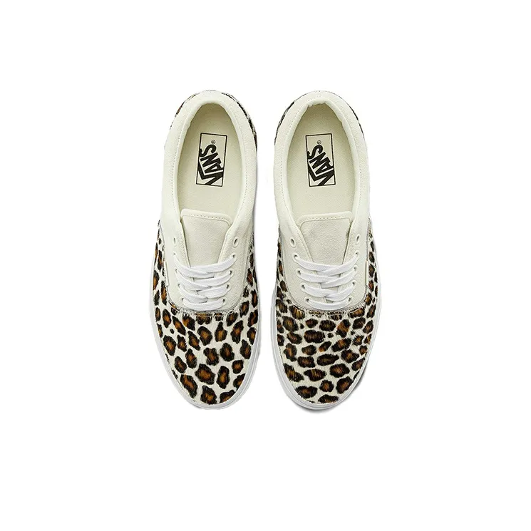 Vans Unisex Era Low Top Sneakers Whiteleopard-2