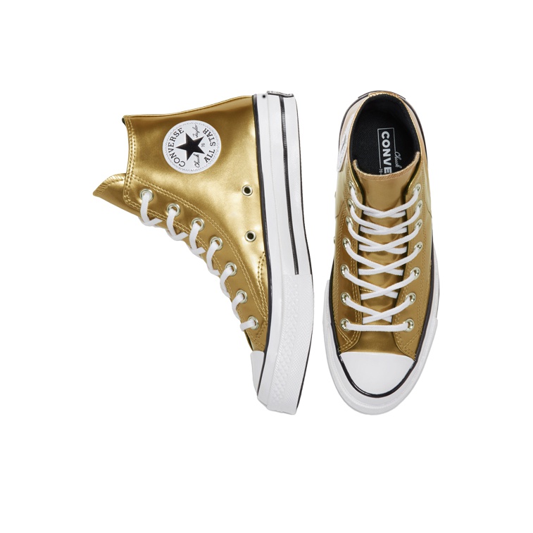 Converse classic gold best sale