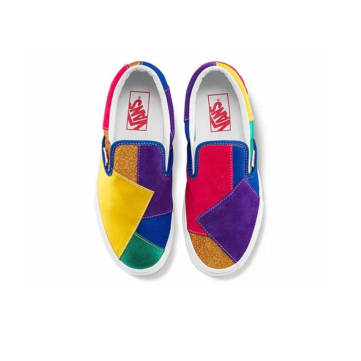 Vans Classic Slip On Pride Patchwork-2