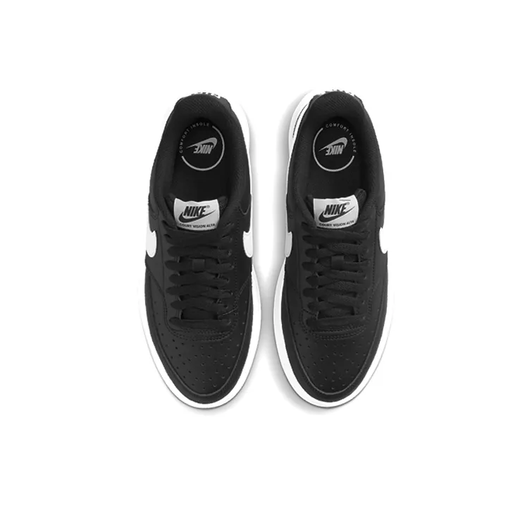 Nike Court Vision Alta 'Black White' Women's-3