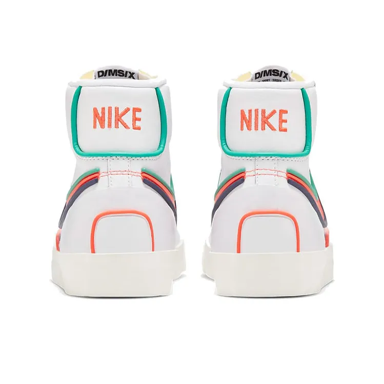Nike Blazer Mid 77 Infinite White Blue Void Crimson-4