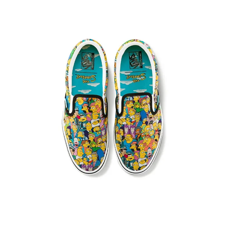 Vans Comfycush Slip On The Simpsons Collage-3