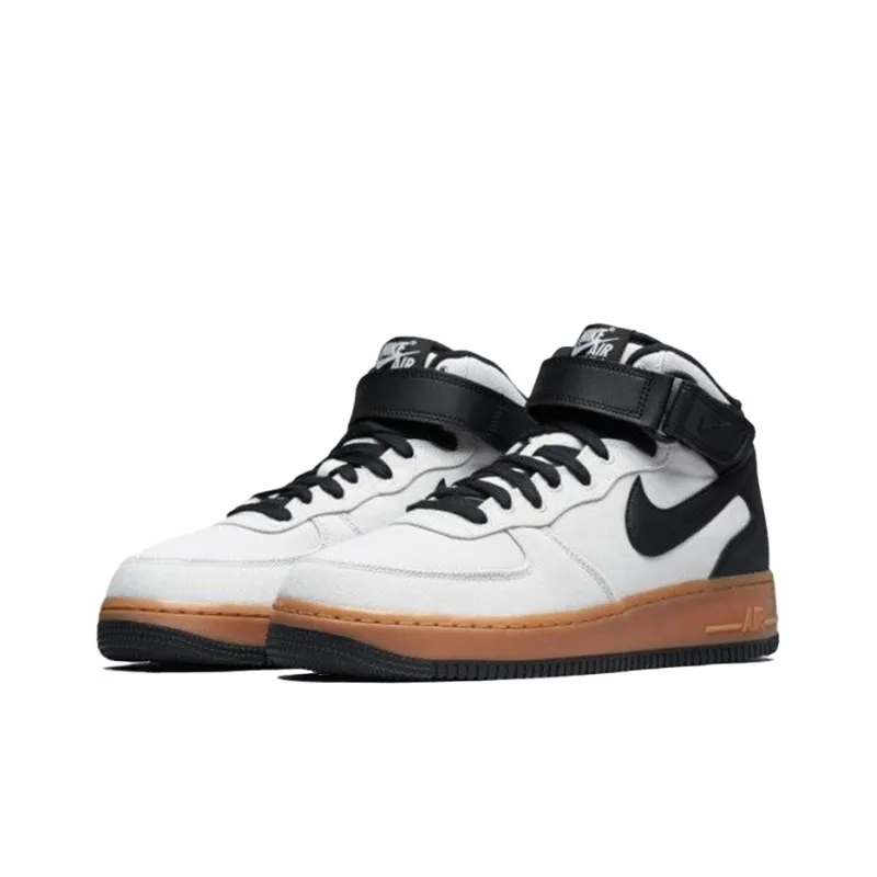 Nike Air Force 1 Mid '07 Txt Mid Top 'Black White'-2