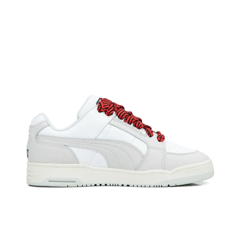 PUMA Unisex Slipstream Lo Laces Sneakers Grey/White-1