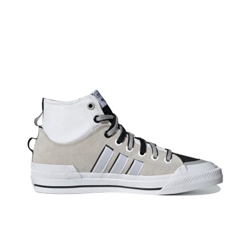 Adidas Originals Nizza Hi Dl 'Grey White Black'-1
