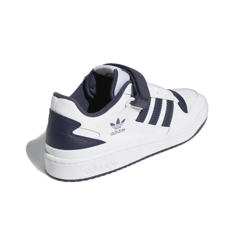 Adidas Forum Low White Navy-3
