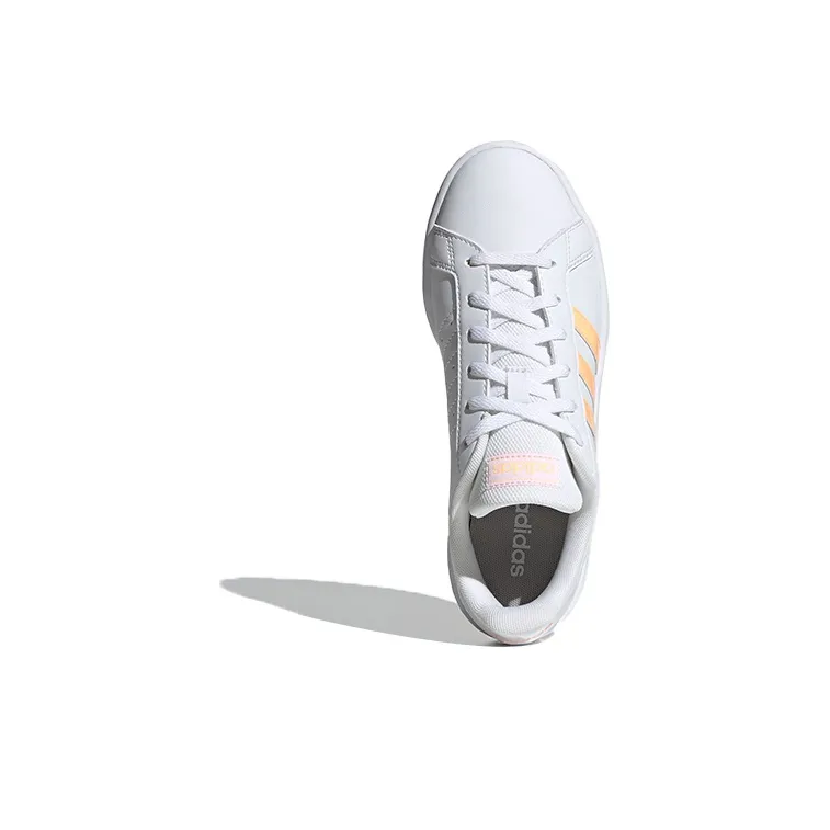 Adidas Neo Grand Court Base 'White Orange' Women's-4