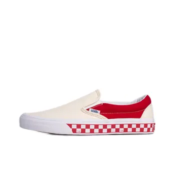 Slip On Classic Vans 'Checker Racing Red'