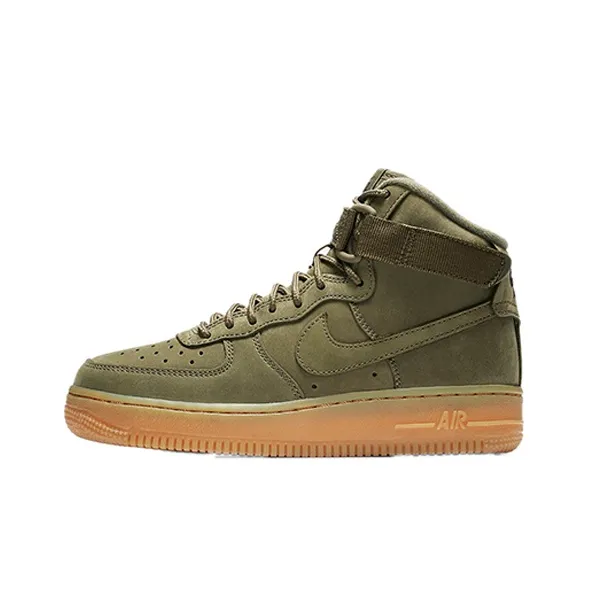 Nike Air Force 1 High 'Medium Olive Dark Gum'-0