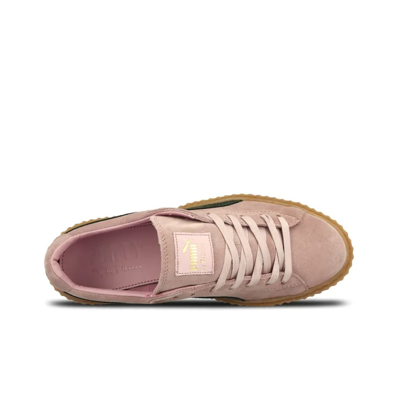PUMA Suede Creeper Rihanna Fenty Dirty Rose Women's-4