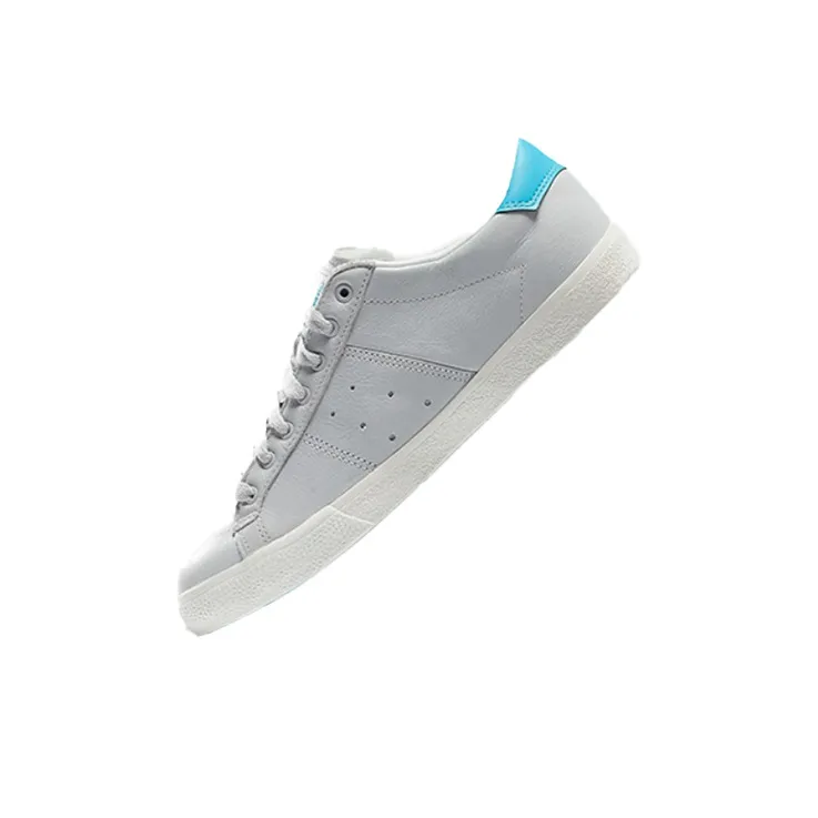 Onitsuka Tiger Lawnship Abrasion Resistant Balance Low Top Skateboard Shoes Unisex Gray Blue-3