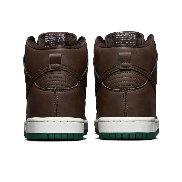 Nike Sb Dunk High Baroque Brown Vegan Leather-4