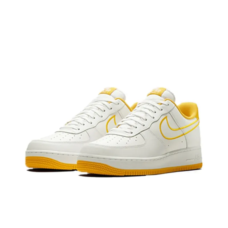 Nike Air Force 1 Low White Yellow Ochre-1