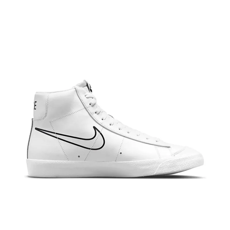 Nike Blazer Mid 77 Multi Swoosh White-1