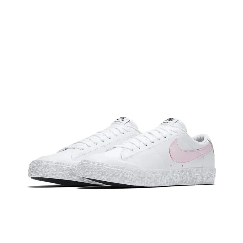 Nike Sb Blazer Zoom Low White Prism Pink-1