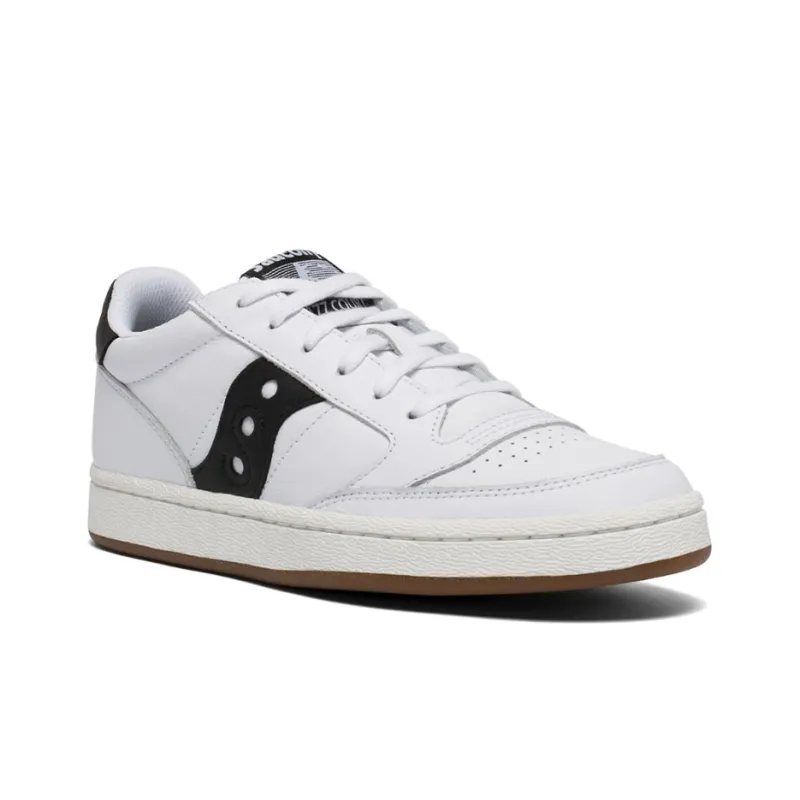 saucony Jazz Court White Black-2