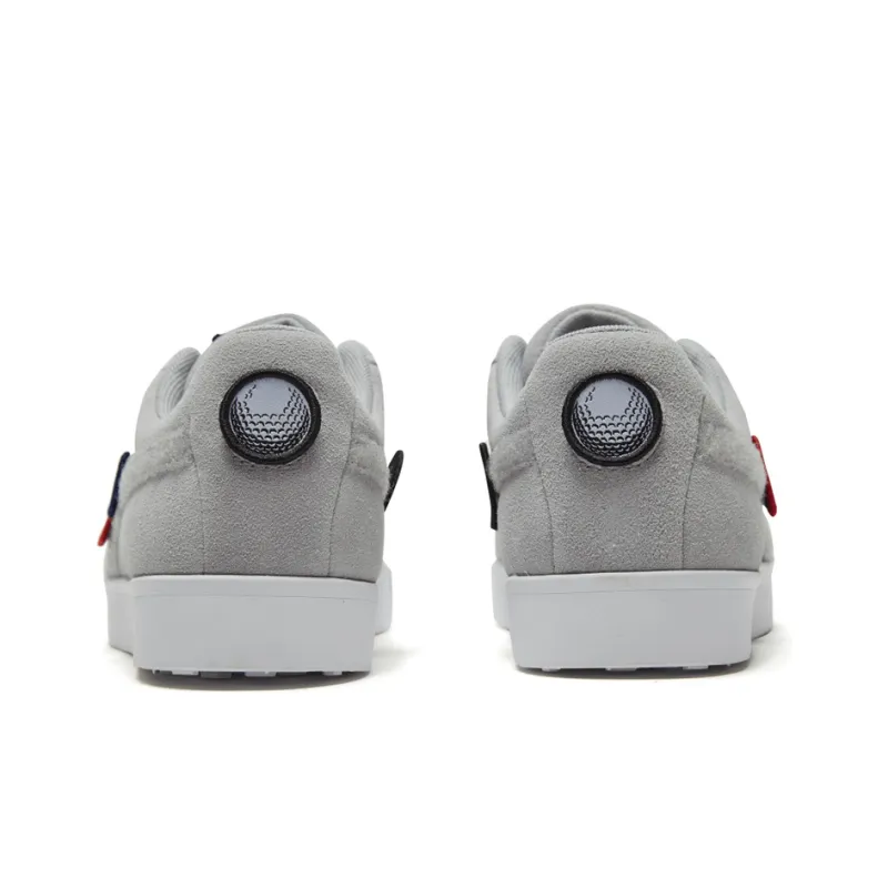 PUMA Suede G Patch Le Retro Low Tops Casual Skateboarding Shoes Unisex Gray-3