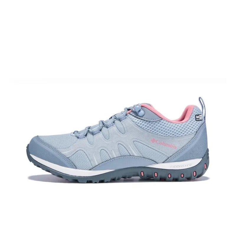 Columbia Cushioning Coverage Low Top Outdoor Shoes Women's Blue Gray-0