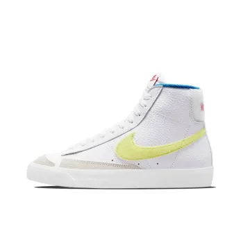 Nike Blazer Mid 77 White Lemon Velcro GS