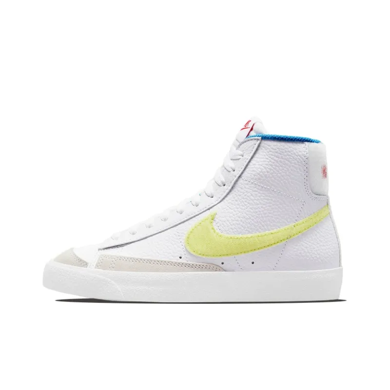 Nike Blazer Mid 77 White Lemon Velcro GS-0