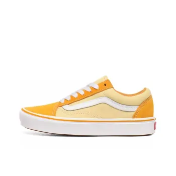 Vans Suede And Textile Comfycush Old Skool Yellow