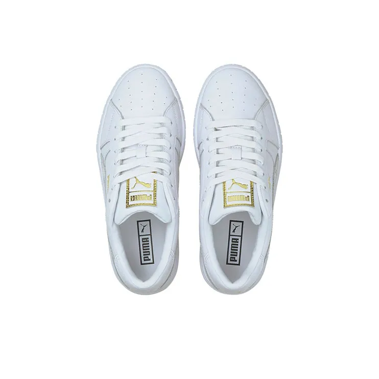 PUMA Cali Star Snake Casual Shoes White Women's-2