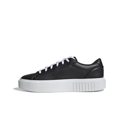 Adidas Sleek Super Black White Women's