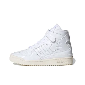 Adidas Originals Forum Mid Triple White Patent Leather Women's
