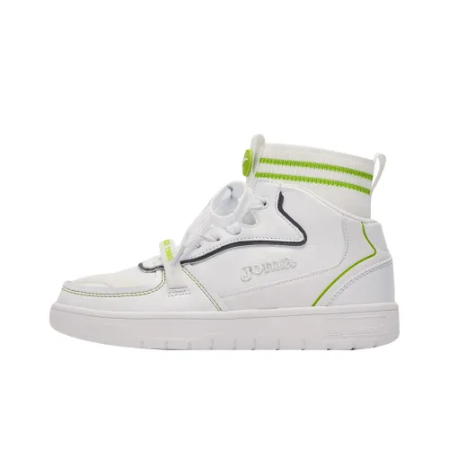 Joma Skateboard Shoes Women's High-Top White/Green