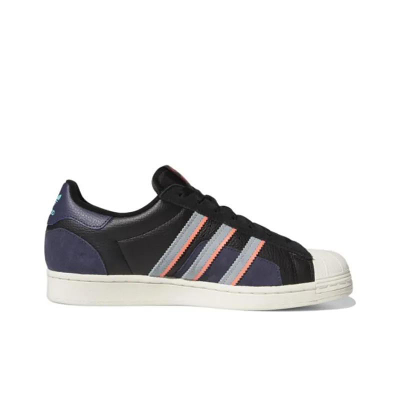 Adidas Superstar Black Magic Grey Turbo-1