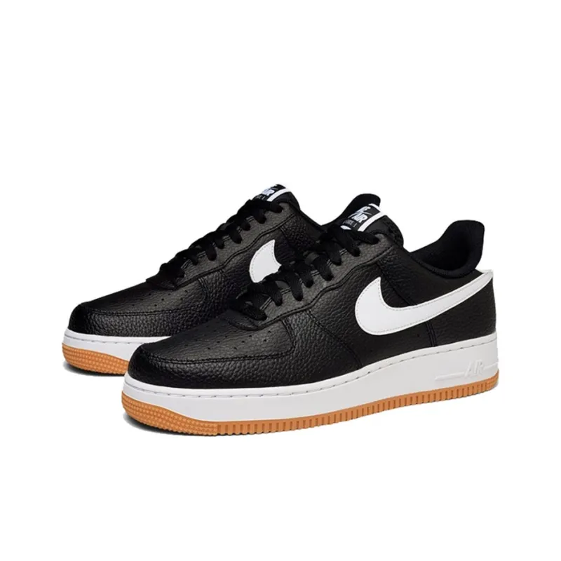 Nike Air Force 1 Low '07 Black White Gum-2