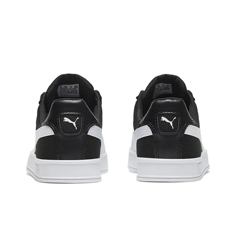 PUMA Smash Vulc Canvas 'Black White'-3