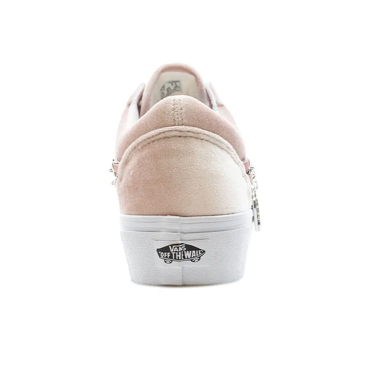 Vans Old Skool Platform Chain Blushing Bride Women's-3
