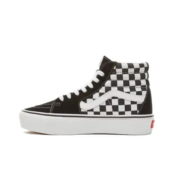 Sk8 Vans Hi Platform 2.0 'Checkerboard Black White' Women's