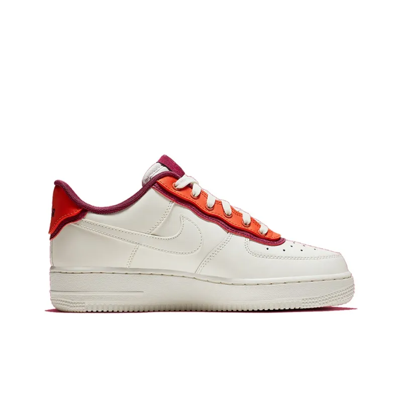 Nike Air Force 1 Low Se Sail Team Orange True Berry Women's-1