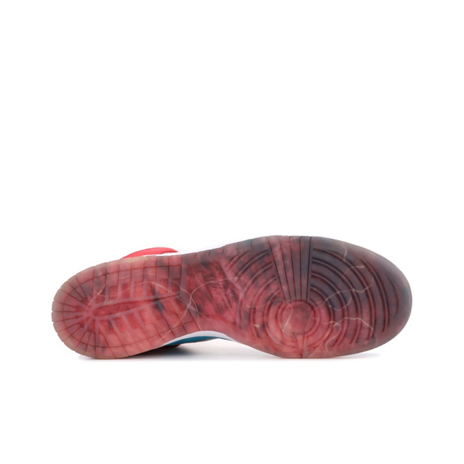 Nike SB Dunk High Premium Bloody Gums Size 10.5 2009 Red