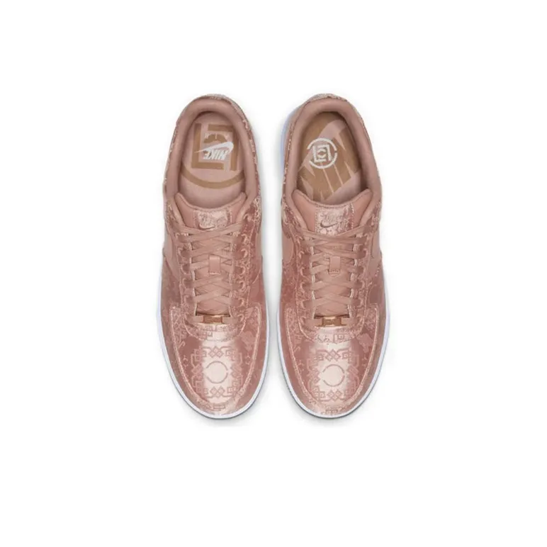 Nike Air Force 1 Low Clot Rose Gold Silk Regular Box-3