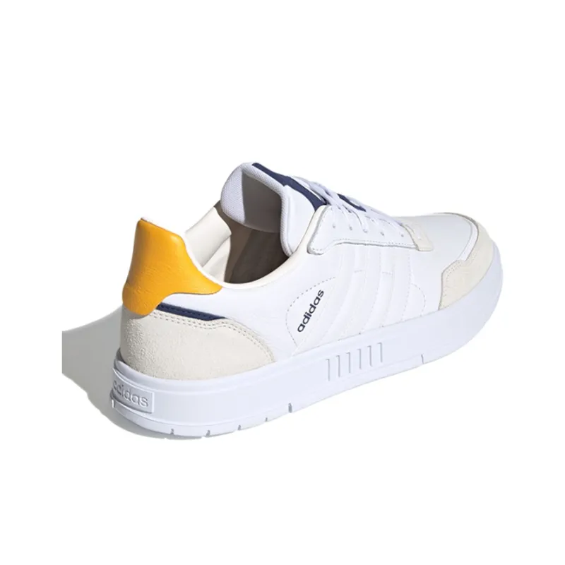Adidas Neo Courtmaster 'White Yellow'-3