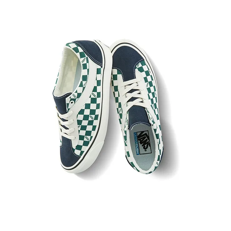 Vans Bold Ni Checkerboard Green/White-4
