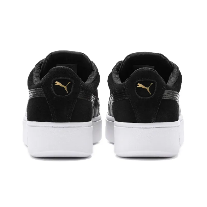 PUMA Vikky Stacked Casual Board Shoes Black Women's-3
