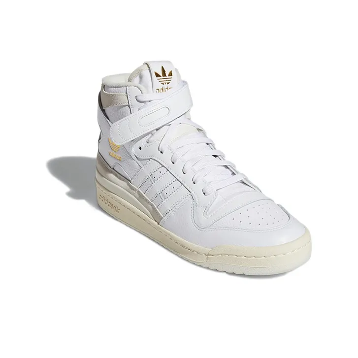 Adidas Forum 84 Hi White Gold Foil-2