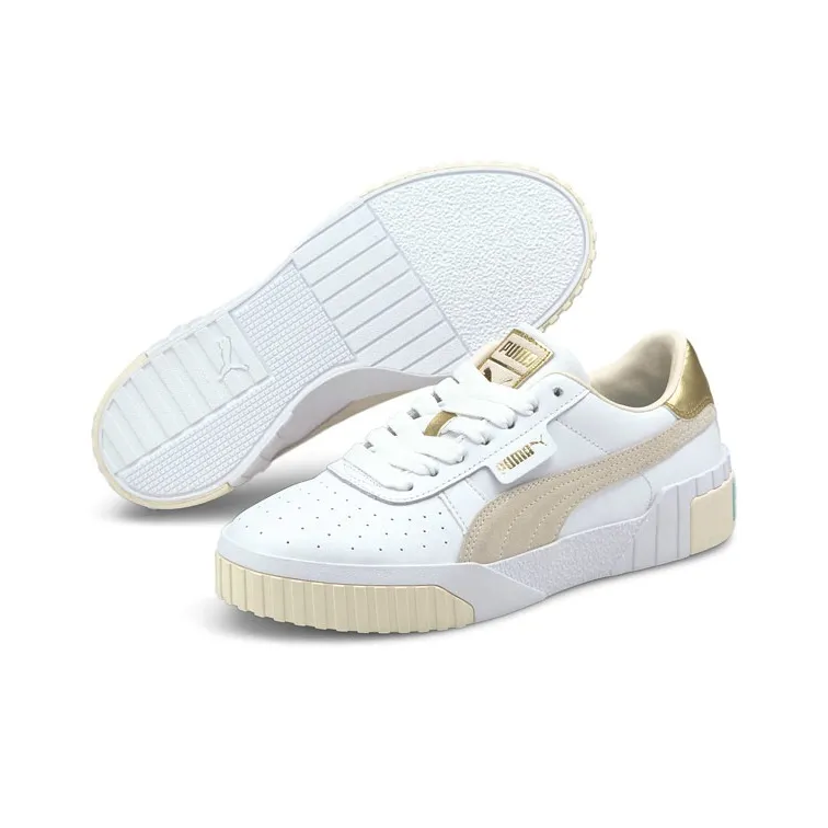 PUMA Cali Soft Glow 'White Eggnog' Women's-3