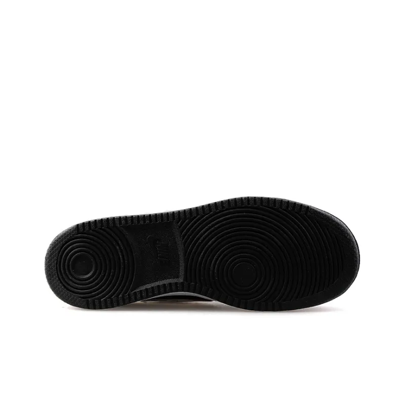 Nike Court Borough Low VF GS 'Floral Swoosh - Black'-4