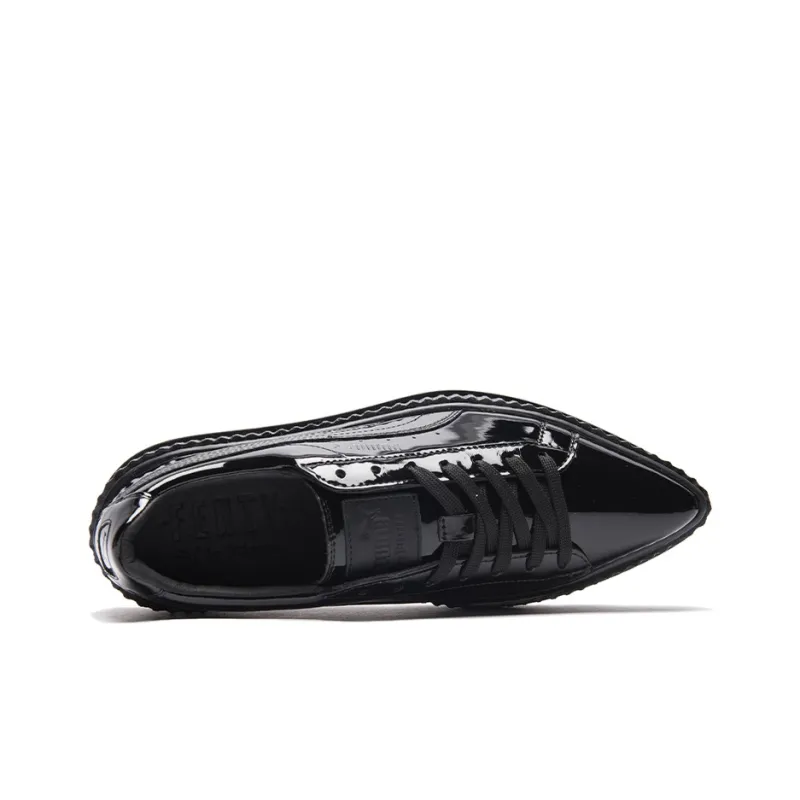 PUMA Pointy Creeper Rihanna Fenty Patent Black Women's-3