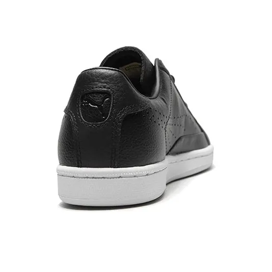 PUMA Match 74 Tumbled Black Casual Low Board Shoes 'Black White'-4
