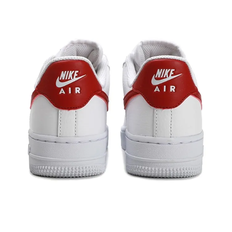 Nike Air Force Low '07 White Noble Red Women's US W POIZON